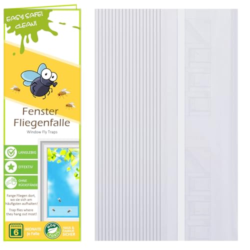 Blooven Fenster Fliegenfalle 20 Stück,...