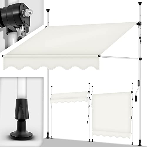 tillvex Klemmmarkise 300cm Beige mit...