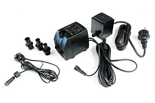 Arnusa Springbrunnenpumpe mit 1x LED Spot...