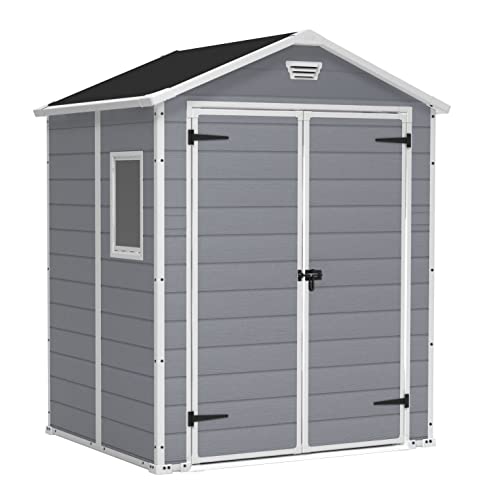 Keter Manor 6x5DD Gartenhaus wetterfest...