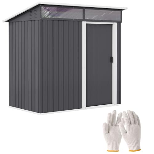 Outsunny Metall Gerätehaus 1,9m²...