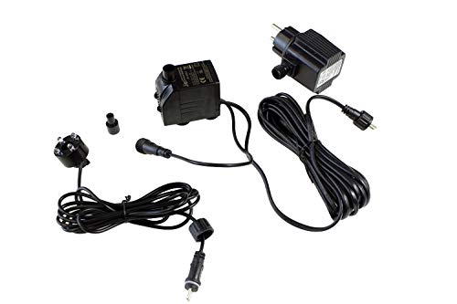 Arnusa Springbrunnenpumpe mit 1x LED Spot...