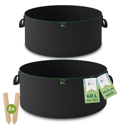 TTL Garden 2X 60L Hochbeet Pflanzsack aus...