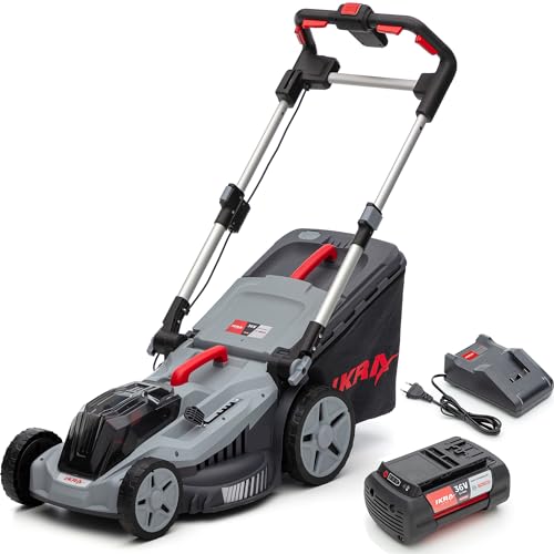 IKRA Bosch 36V 3in1 Rasenmäher Mulchmäher...