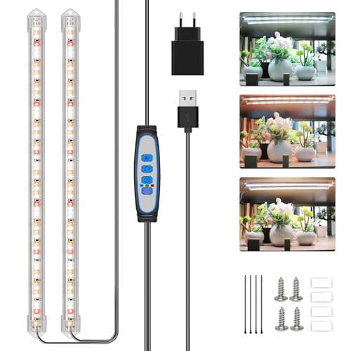 Kullsinss Pflanzenlampe LED Vollspektrum,...