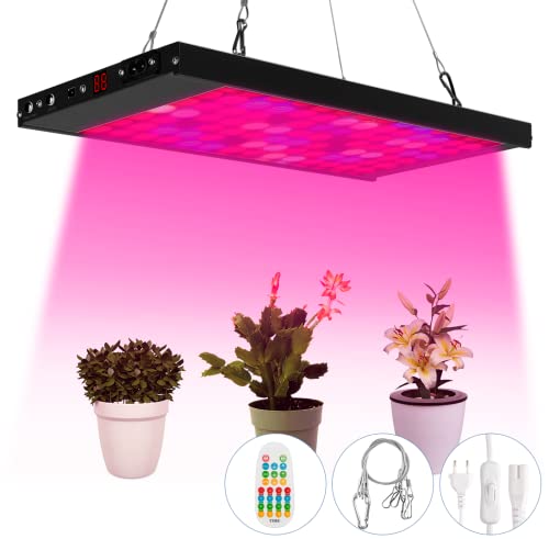 Pflanzenlampe LED-Vollspektrum 98 LEDs Grow...