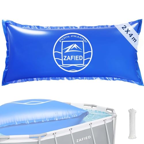 Poolkissen Winter, 2x4M Pool Luftkissen Pool...