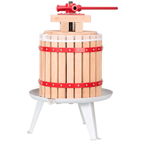 tectake® Saftpresse manuell, Obstpresse,...