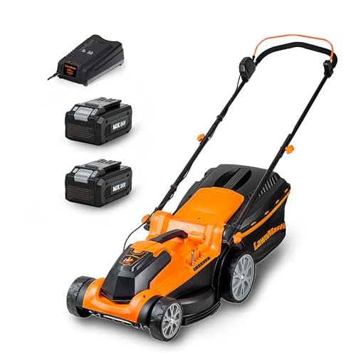 LawnMaster CLMF2437G Akku-Rasenmäher 24V Max...