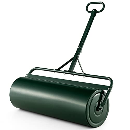GOPLUS Rasenwalze 63/113L, 90cm Gartenwalze...