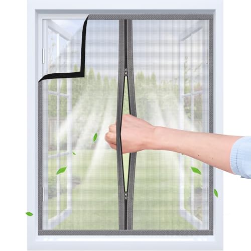 Fliegengitter Fenster Mit halbtransparentem...
