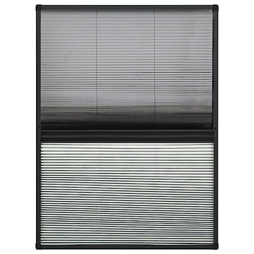 vidaXL Insektenschutz Plissee für Fenster...