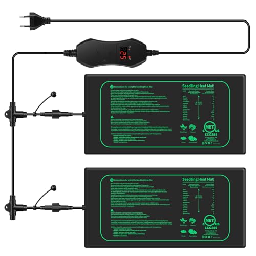 Pfloge® Heizmatte mit Thermostat, 50W...