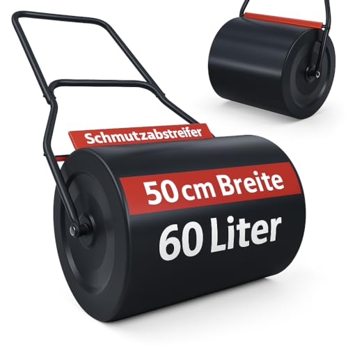 ONBEST Profi Rasenwalze – 60 Liter –...