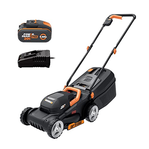 WORX 18V (20V MAX) Akku-Rasenmäher WG730E.1,...