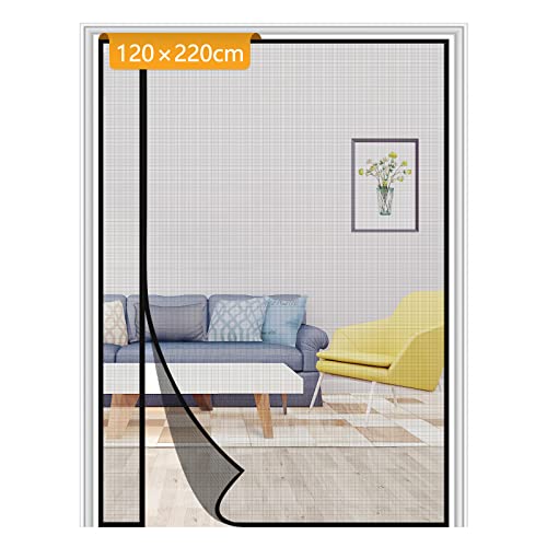 Yotache Fliegengitter Tür Magnet, 120x220cm...