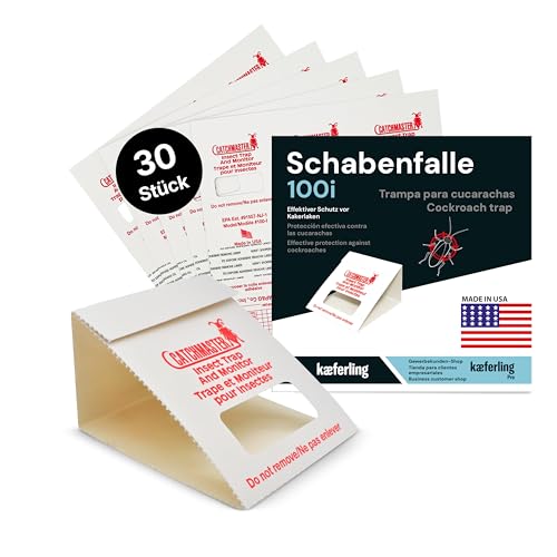 Catchmaster Schabenfalle 100i – 30x Premium...