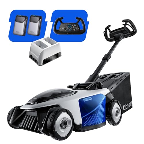 Litheli Easysurge Akku Rasenmäher, 40V/43cm...