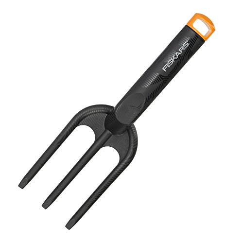 Fiskars Pflanzgabel mit 3 Zinken, Länge: 26...