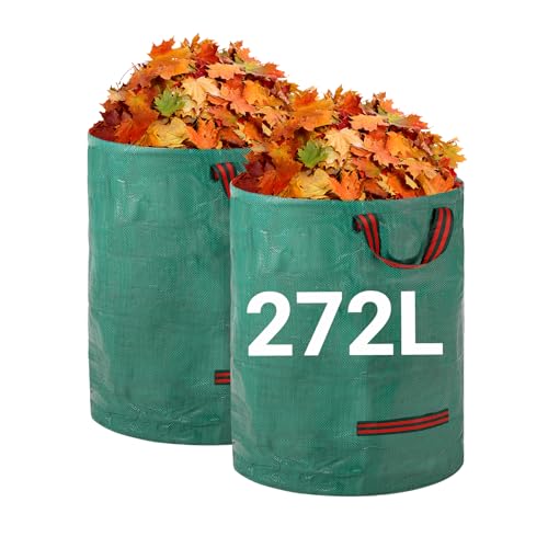 Velway Gartensack 2x272L Gartenabfallsack...