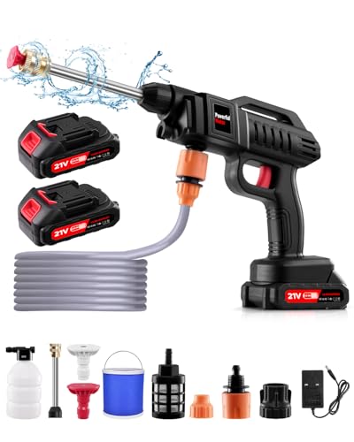 Sararoom Hochdruckreiniger Akku, 60Bar...