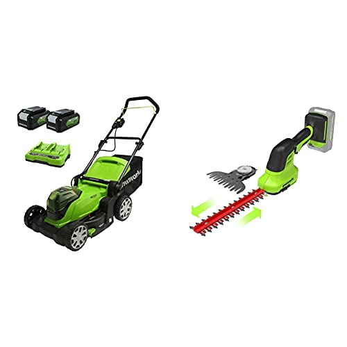 Greenworks Akku-Rasenmäher+Tools 24V...