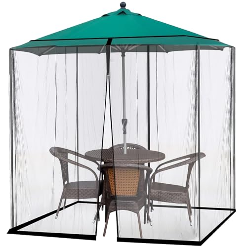 Pavillon Moskitonetz für Sonnenschirm,...