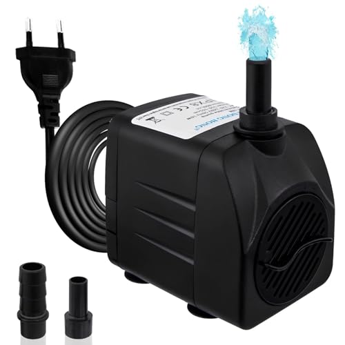 Awroutdoor Wasserpumpe Tauchpumpe, Ultraleise...