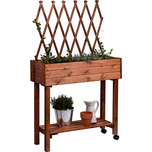 dobar® 58187e rollbares Hochbeet mit...