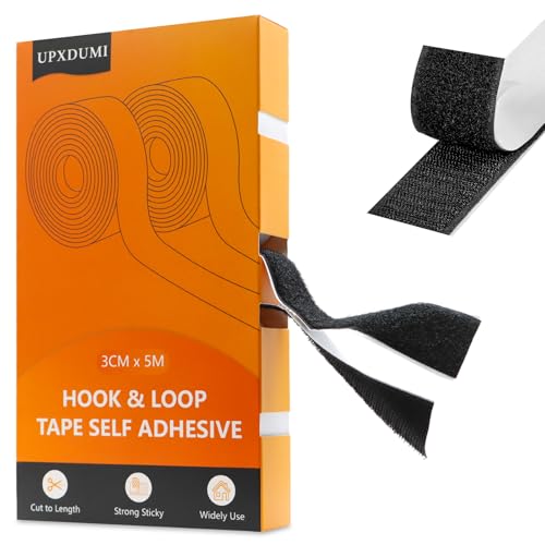UPXDUMI 30mm x 5m Klettband Selbstklebend...