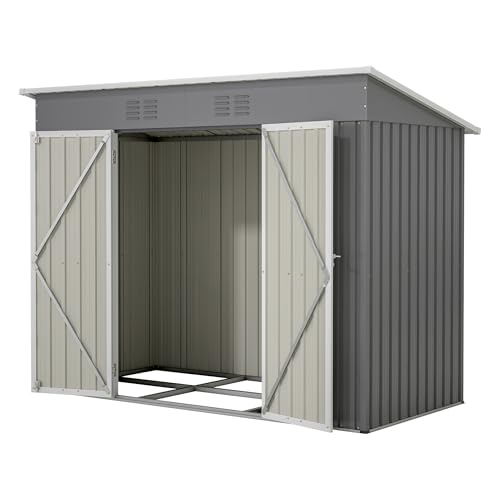 Jaxilyn Metall Gerätehaus Gerätehaus mit...