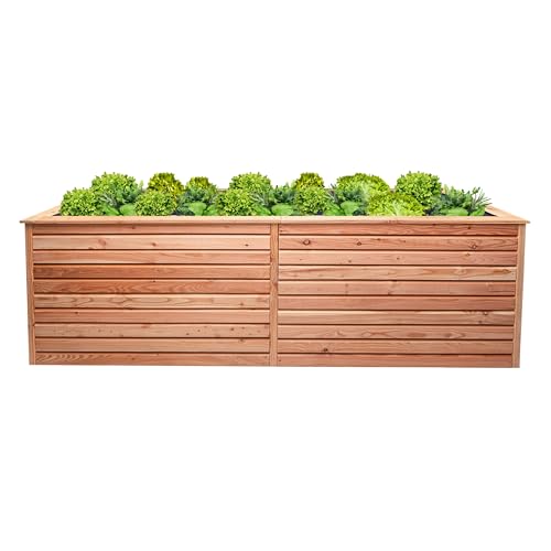 Mega Holz Hochbeet Rhombus XL Lärche Holz...