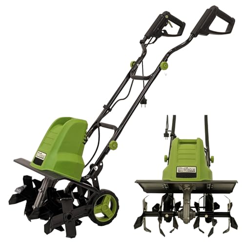 TRUTZHOLM Elektro-Bodenhacke 24 Stahlmesser...