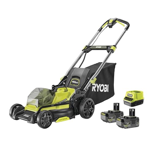 RYOBI 18 V ONE Brushless Akku-Rasenmäher...