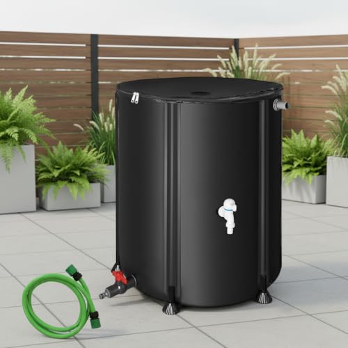 Mucola Regenwassertonne 500L faltbar mit Hahn...