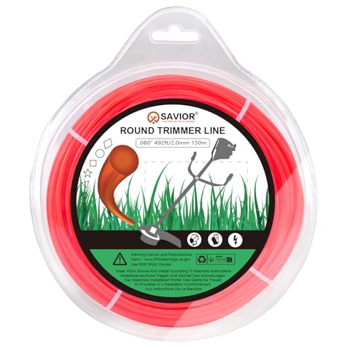 Savior Rasentrimmer Faden 2,0 mm x 150m...