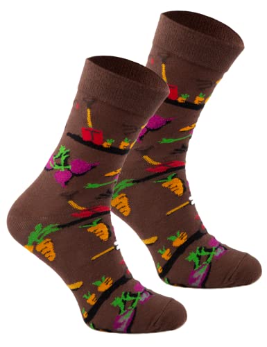 Rainbow Socks - Unisex Damen Herren - Blumen-...