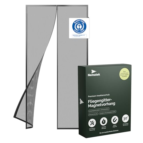 Nematek - Fliegengitter Balkontür 100x210 cm...