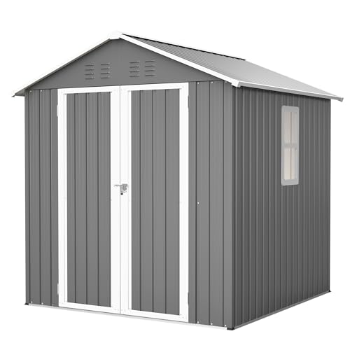 Thanaddo Metall Gerätehaus Gartenhaus...