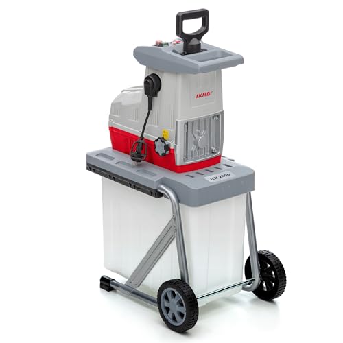 IKRA Elektro Gartenhäcksler Walzenhäcksler...