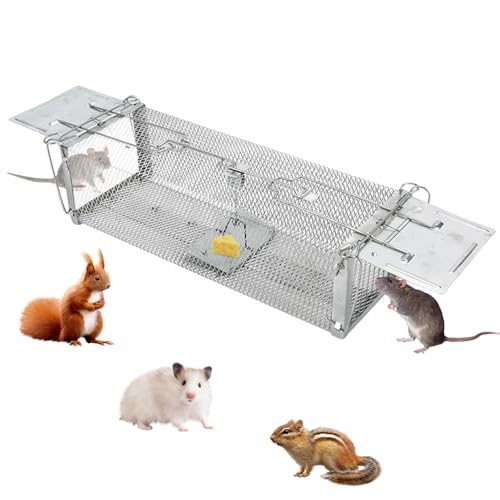 DAJASD Rattenfalle Lebend, 41x14x11cm,...
