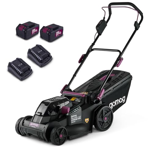Gomag Akku Rasenmäher RSM380BL XL-Set | 38cm...