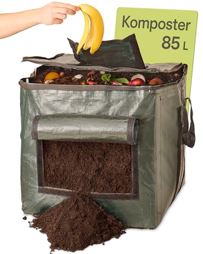 Praknu Thermo Komposter für Garten Klein -...