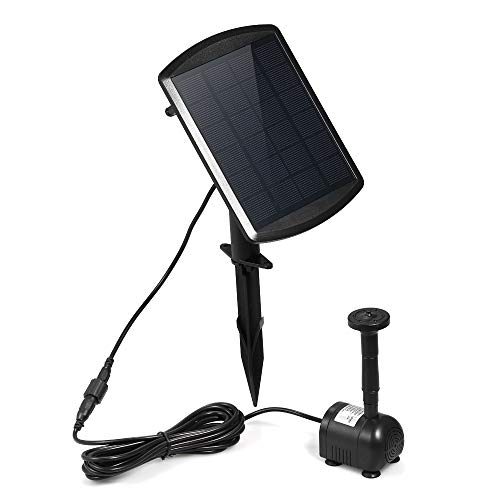 Decdeal Solarpumpen Mini Teichpumpe...