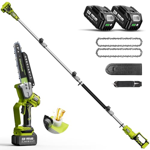 Supstable Akku Hochentaster 8000mAh & 8 Zoll...