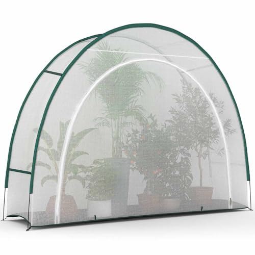 IDMarket - Wintergewächshaus Halbmond...