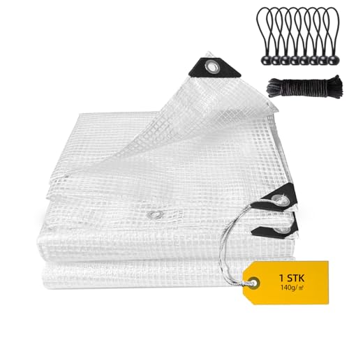 Abdeckplane Wasserdicht 2x3m Gitterfolie...
