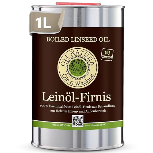 OLI-NATURA Leinöl-Firnis, biologischer...