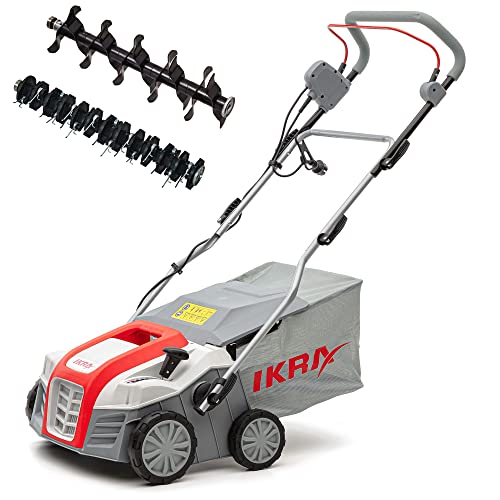 IKRA Elektro Vertikutierer Rasenlüfter IEVL...