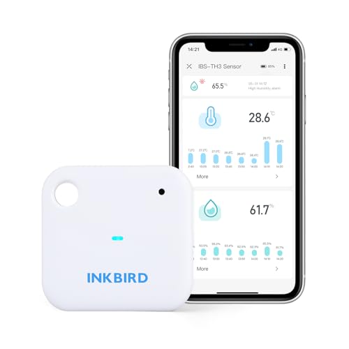 INKBIRD IBS-TH3 Indoor WLAN Thermometer...